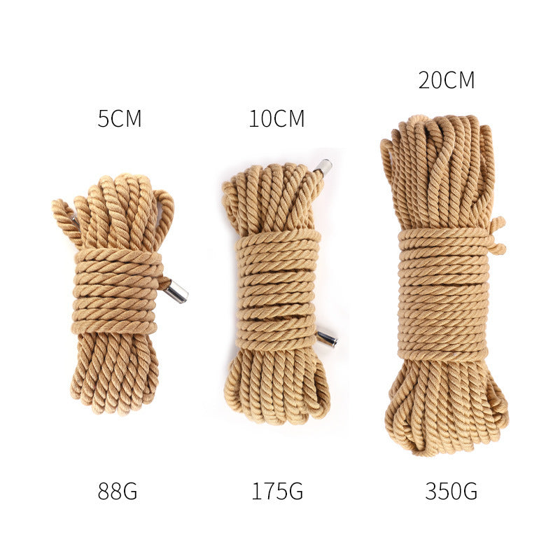 SM Sex Toys for Men and Women M Training Bondage Formula Hemp Rope SM Sex Binding Rope Alternative Adult Sex Products