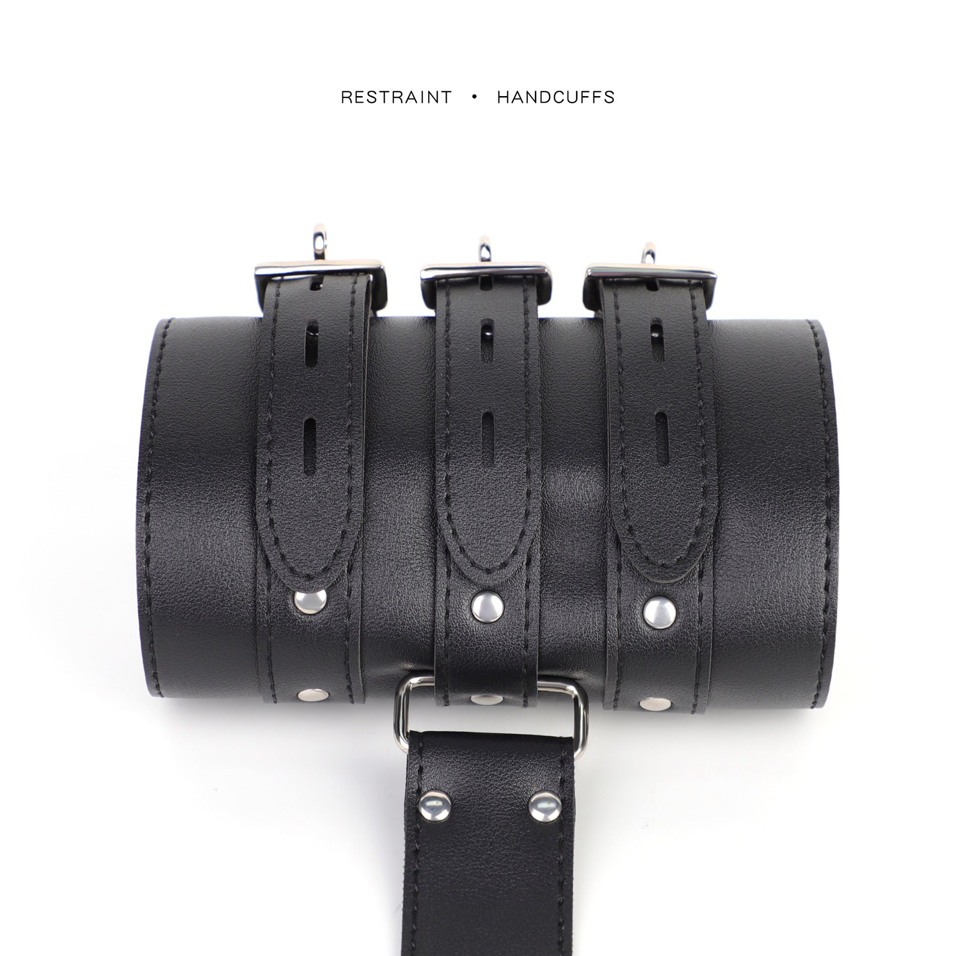 Sex Toys SM Props Binding Backhand Handcuffs Restraint Training Female Leather Handcuffs Adult Sex Products