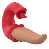 Cross-border New Product Female Simulated Tongue Vibrating Masturbator Tongue Licking Vibrator Adult Flirting Sex Toys Wholesale