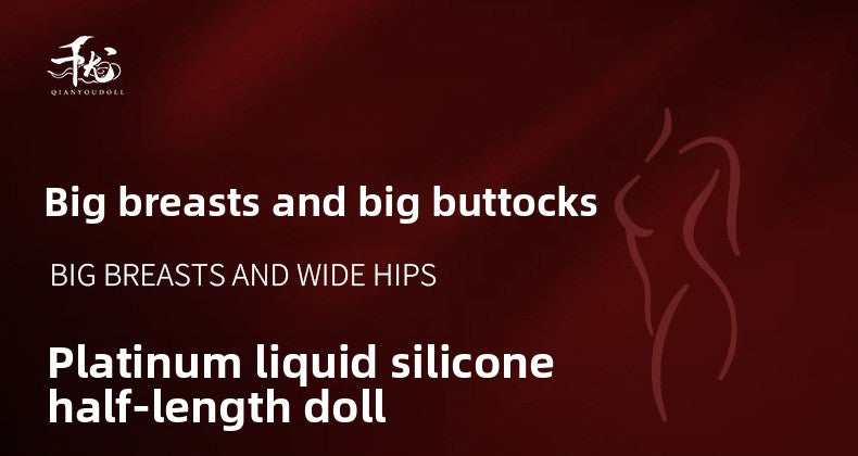 Realistic Full Silicone Half Body Male Toy for Vaginal and Anal Sex Silicone Mold Butt Realistic Doll