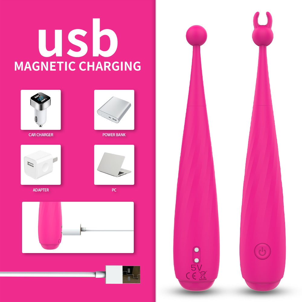 Trendy Pen High Frequency Clitoral Vibration Massager G-Spot Wand Masturbation Wand