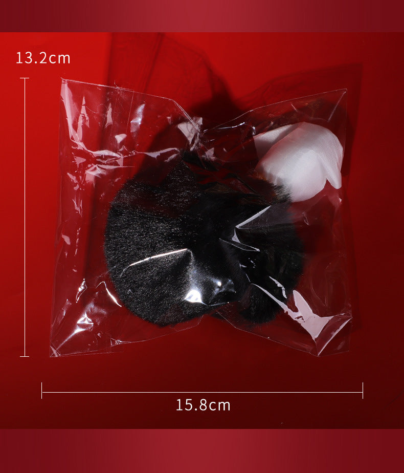 Sexy SM Props Mini Fur Ball Rabbit Tail Anal Plug Female Back Chamber Anal Expander Adult Products