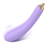 Eggplant Vibrator Bendable Vibrator Female Masturbation Toy Adult Female Vibrator Insertable