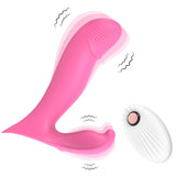 Wireless Remote Control Female Invisible Wearable Vibrator Pulse Instant Orgasm Dildo Masturbator Sex Toy