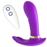 Wireless Remote Control Female Wearable Vibrator Dildo G-Spot Masturbator Constant Temperature Heating Adult Sex Toy