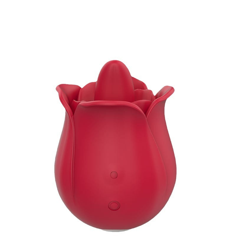 Rose Tongue Licking Vibrator Female Masturbator Orgasm Adult Toy Vibrator