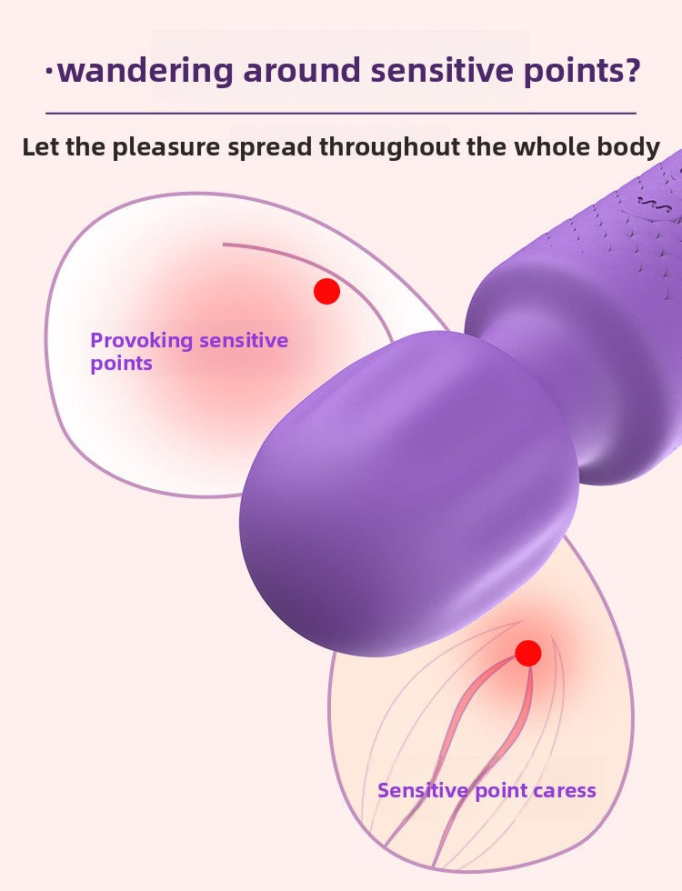 New Mini Adult Products Sexy Sex Toys Female AV Vibrating Massage Stick Couples Flirting Orgasm Masturbator