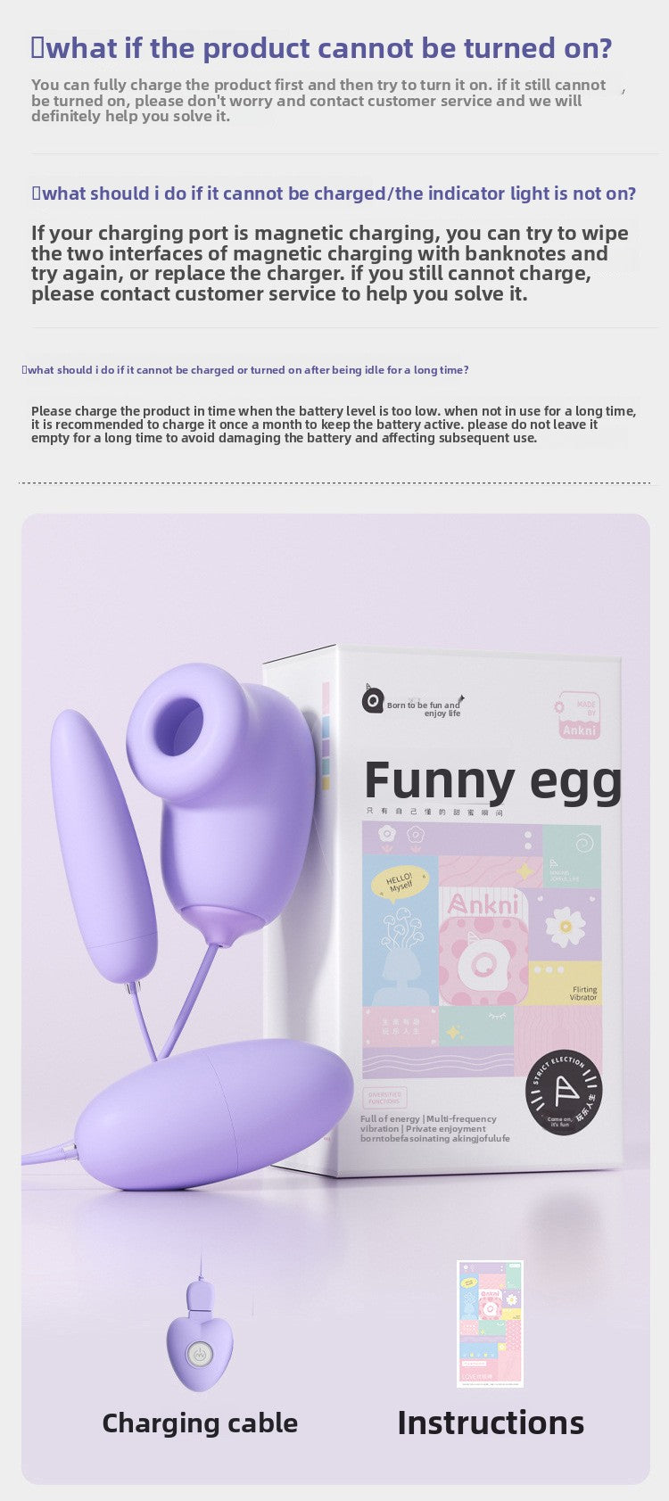 Sucking Vibrating Egg Female Orgasm Masturbator Couple Foreplay Flirting