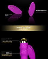 Remote Control Strong Shock Vibrator Women's Masturbation Device Women's Private Parts Supplies Adult Sex Toys Sex Product Factory