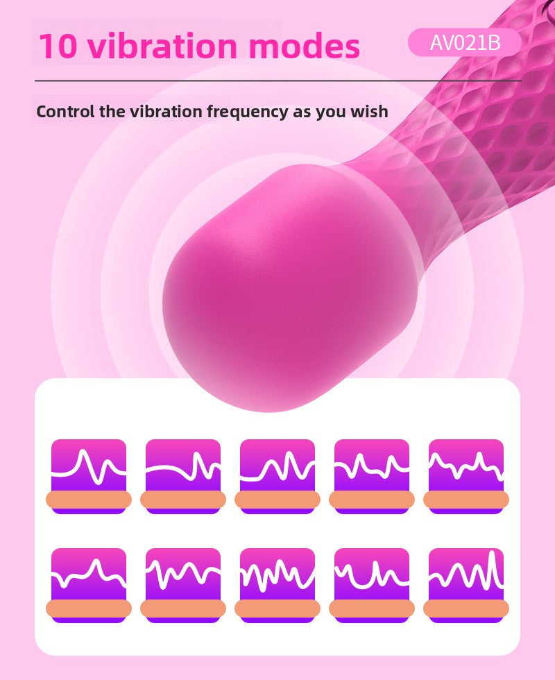 Cross-border Hot-Selling AV Massage Vibrator for Women, Orgasm Masturbator, Adult Sex Toys