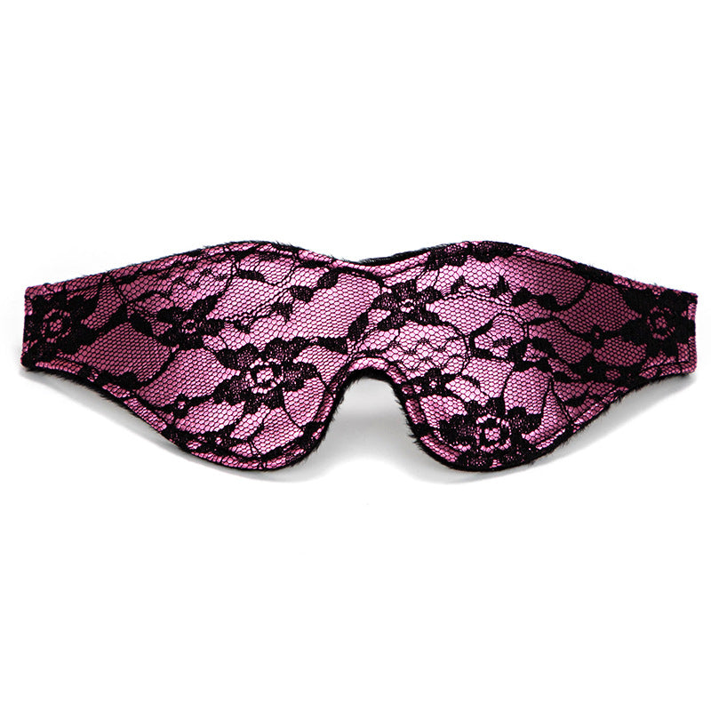 Teasing Foreplay Lace Eye Mask Couple Flirting Blindfold Light Blocking Erotic Eye Mask Adult Sex Toys SM Props