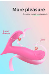 Wireless Remote Control Female Invisible Wearable Vibrator Pulse Instant Orgasm Dildo Masturbator Sex Toy