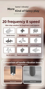 Cross-border AV Vibrator Female Masturbation Massager Clitoral Stimulation Adult Sex Toys Silicone