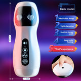 Adult Sex Inverted Mold Male Masturbator Automatic Intelligent Vibrating Heating Sex Toy