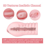 Male Masturbator Aircraft Cup 4D Famous Device Simulation Vagina Inverted Mold Sex Toys Adult Sex Toys