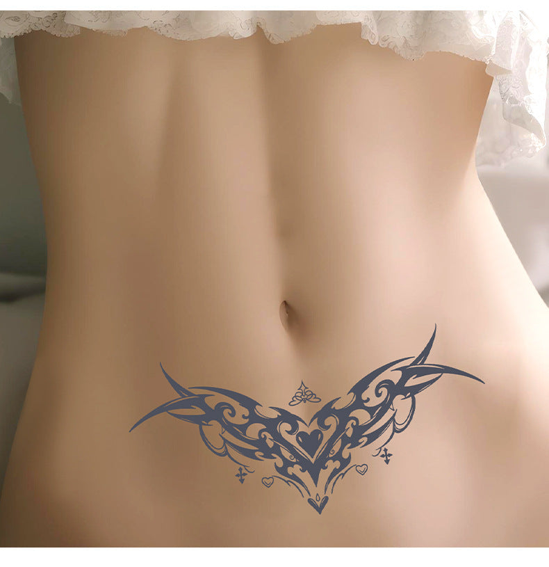 sm Sexy Props Succubus Herbal Tattoo Stickers Female Butterfly Wing Tattoo Stickers Adult Products