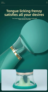 Tongue Licking Device Clitoral Stimulation Sucking Female Products Sex Toys Female Masturbator Female Orgasm Licking Device