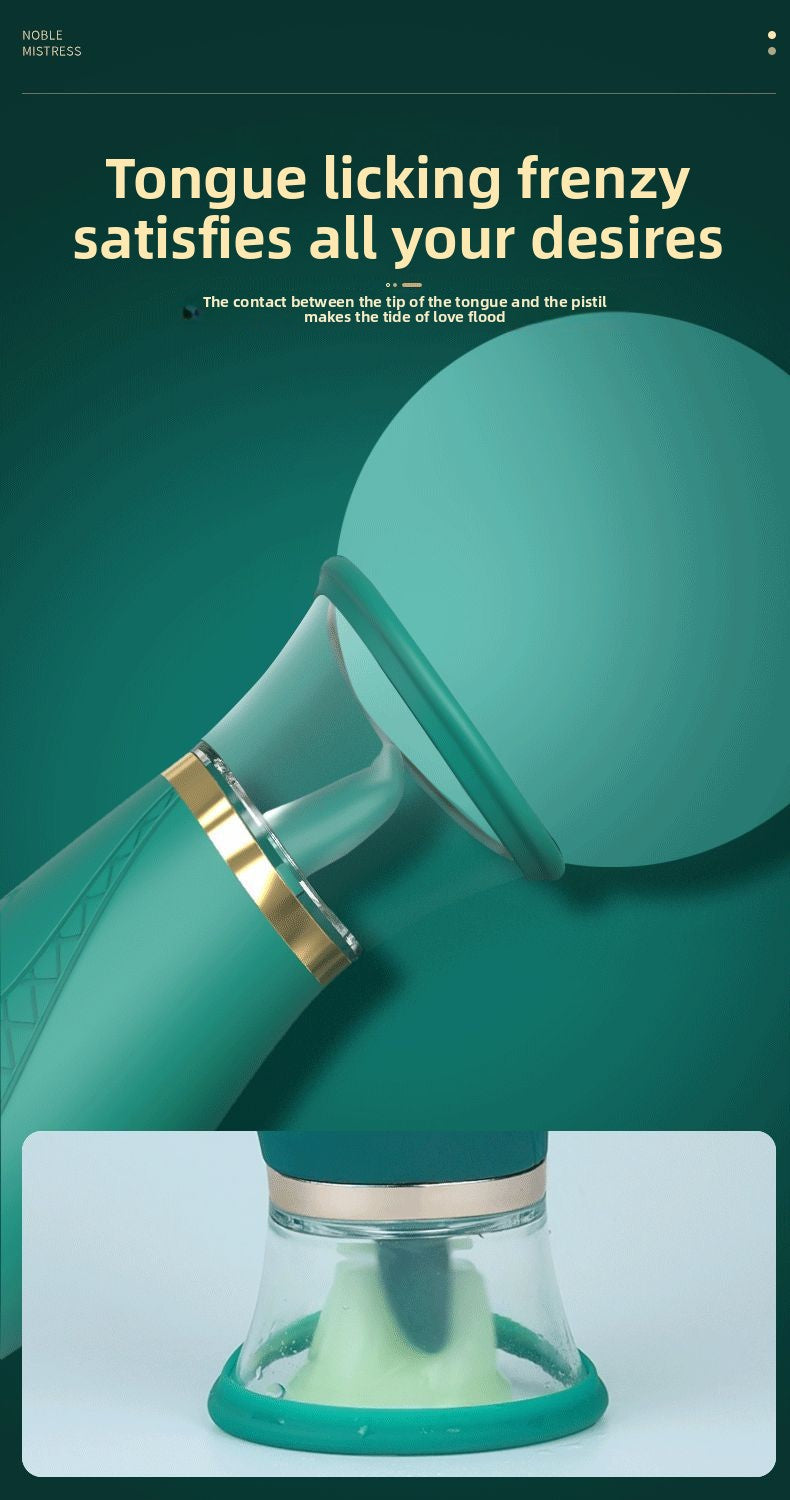 Tongue Licking Device Clitoral Stimulation Sucking Female Products Sex Toys Female Masturbator Female Orgasm Licking Device