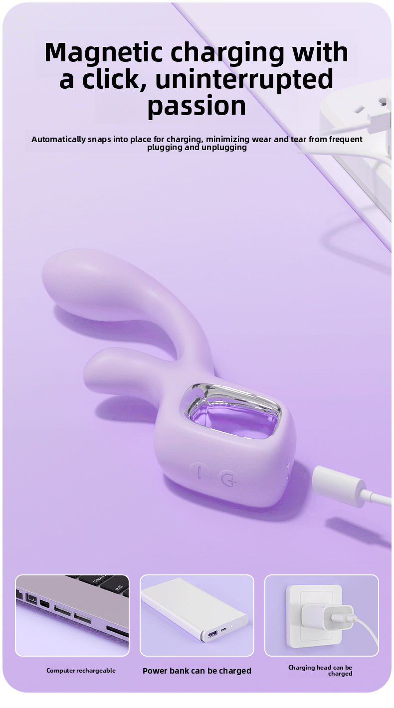 Female G-Spot Vibrator Hard Rod Body Enhancing Vibration Clitoris Adult Female Masturbation