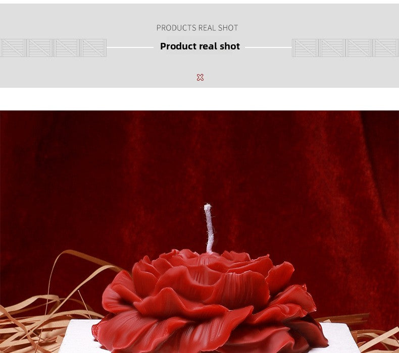Drip Wax SM Props Peony Flower Low-Temperature Candle Couple SM Training Fun Candle Alternative Adult Products