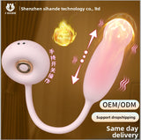 Heated Telescopic Vibrator Strong Vibration Adult Female Toy Insertable Female Masturbation Vibrator Sex Toy