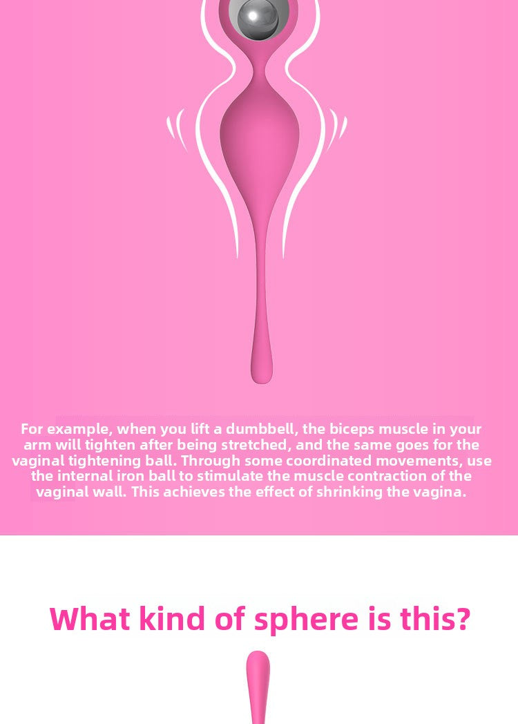 Vaginal Dumbbell Exercise Private Part Tightening Repair Shrink Ball Postpartum Recovery Set Female Adult Sex Toys