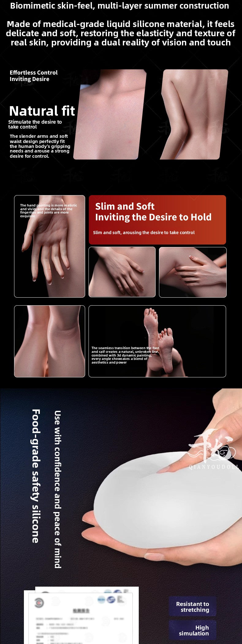 Silicone Doll Experience Center Specializes in Erotic Male Life-size Robot Simulation Male Realistic Doll