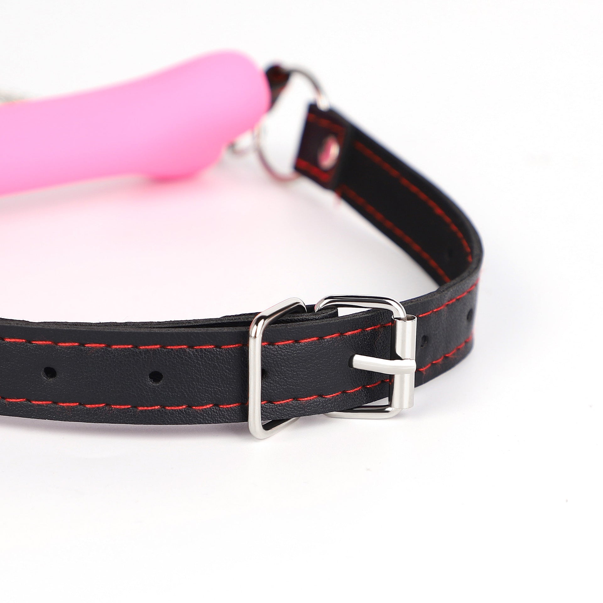 Erotic SM Props Bone Mouth Gag Humiliation Training Silicone Mouth Ball Erotic Nipple Clamps Mouth Cage Alternative Adult Products