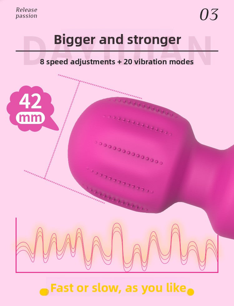 Customized AV Female Vibrator Adult Electric Massage Stick G-Spot Instant Climax Sex Toys