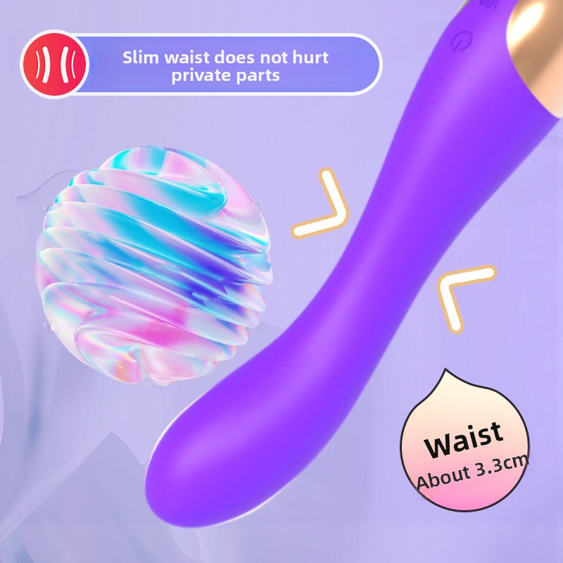 Full Moon Crescent Massage Vibrator Female Orgasm Masturbator Vibrating Stick Adult Sex Toys