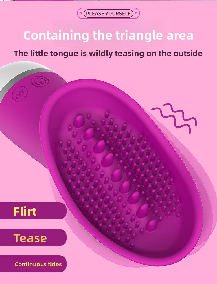 Amazon Hot-Selling Female Masturbator Poison Dragon Tongue Licking Multi-Frequency Vibrator Stimulating Adult Sex Toys Factory