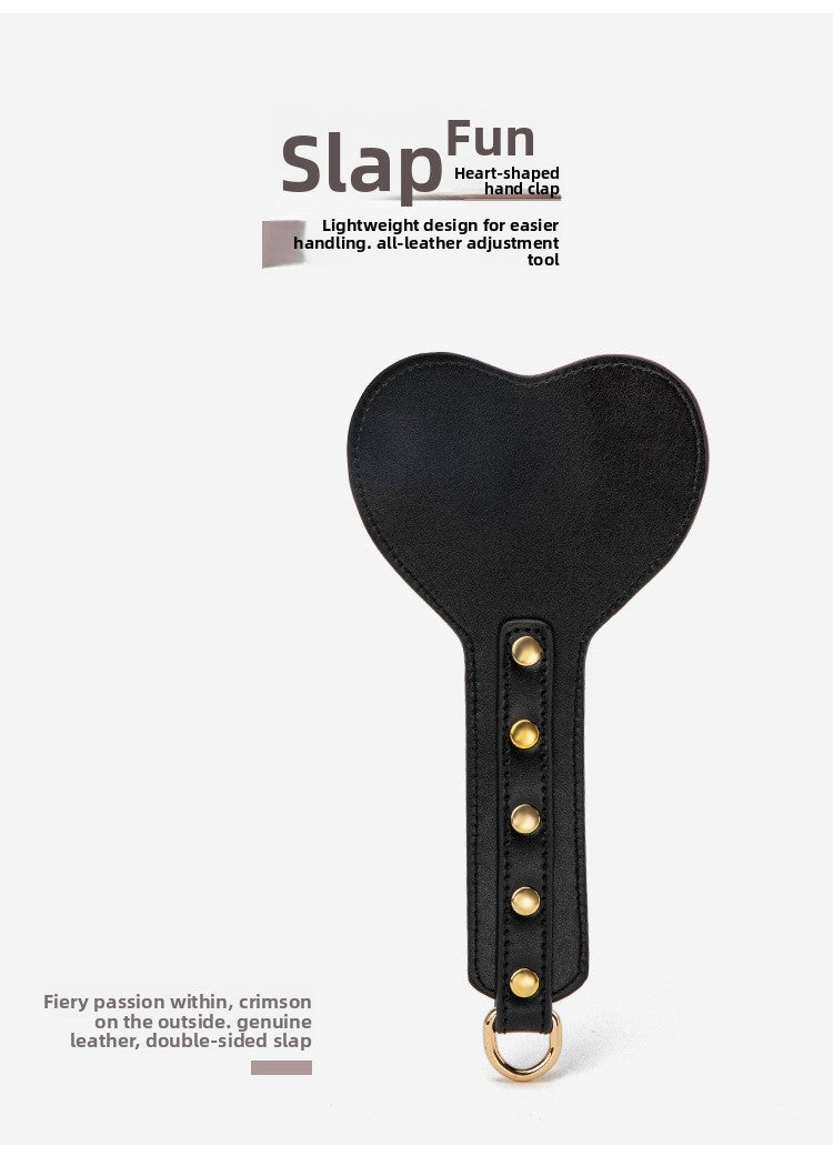 High-end SM Props Genuine Leather 8-Piece Set with Case Bondage Handcuffs Leash Collar Punishment Training Whip Adult Products