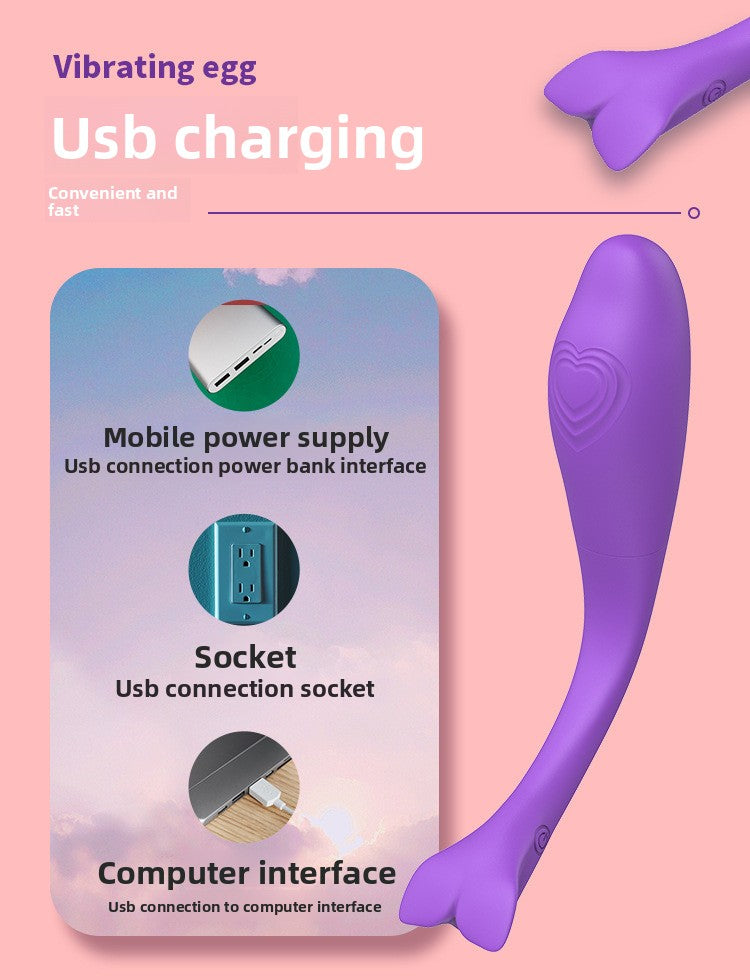 Little Whale App Remote Control Vibrator for Women G-Spot Orgasm Masturbator
