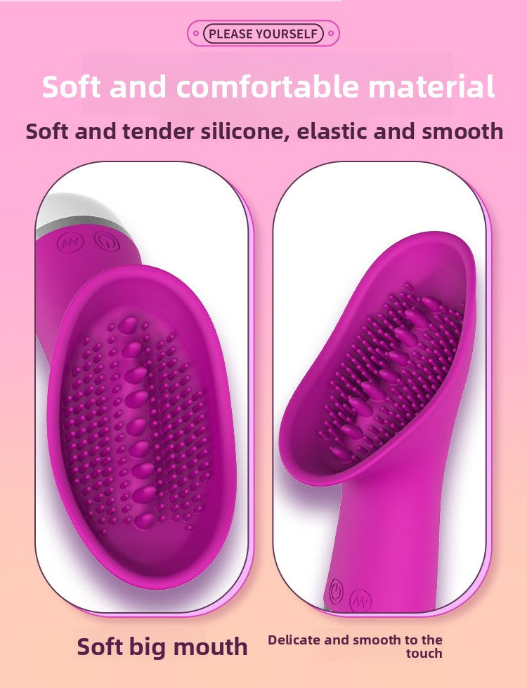 Amazon Hot-Selling Female Masturbator Poison Dragon Tongue Licking Multi-Frequency Vibrator Stimulating Adult Sex Toys Factory