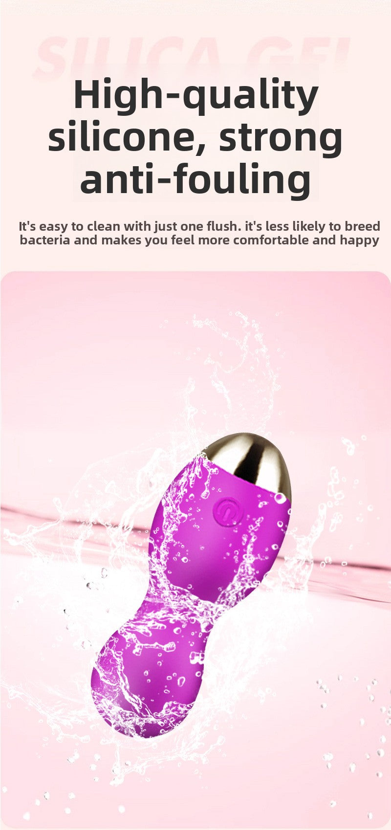 Female Wireless Remote Control Vibrator Multi-frequency Vibration G-spot Shrinking Y Ball Sex Toys Adult Sex Products Masturbator