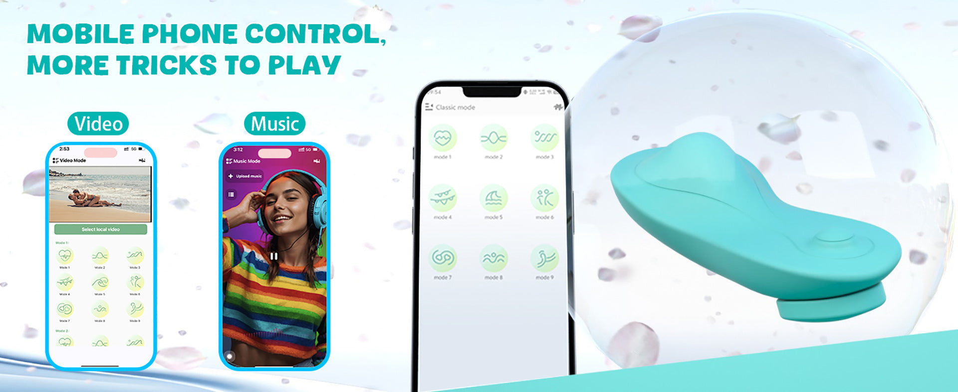 New Women's Wear Adult Products Vibator Beat Couples Fun Egg Jumping Outdoor Women's Masturbator