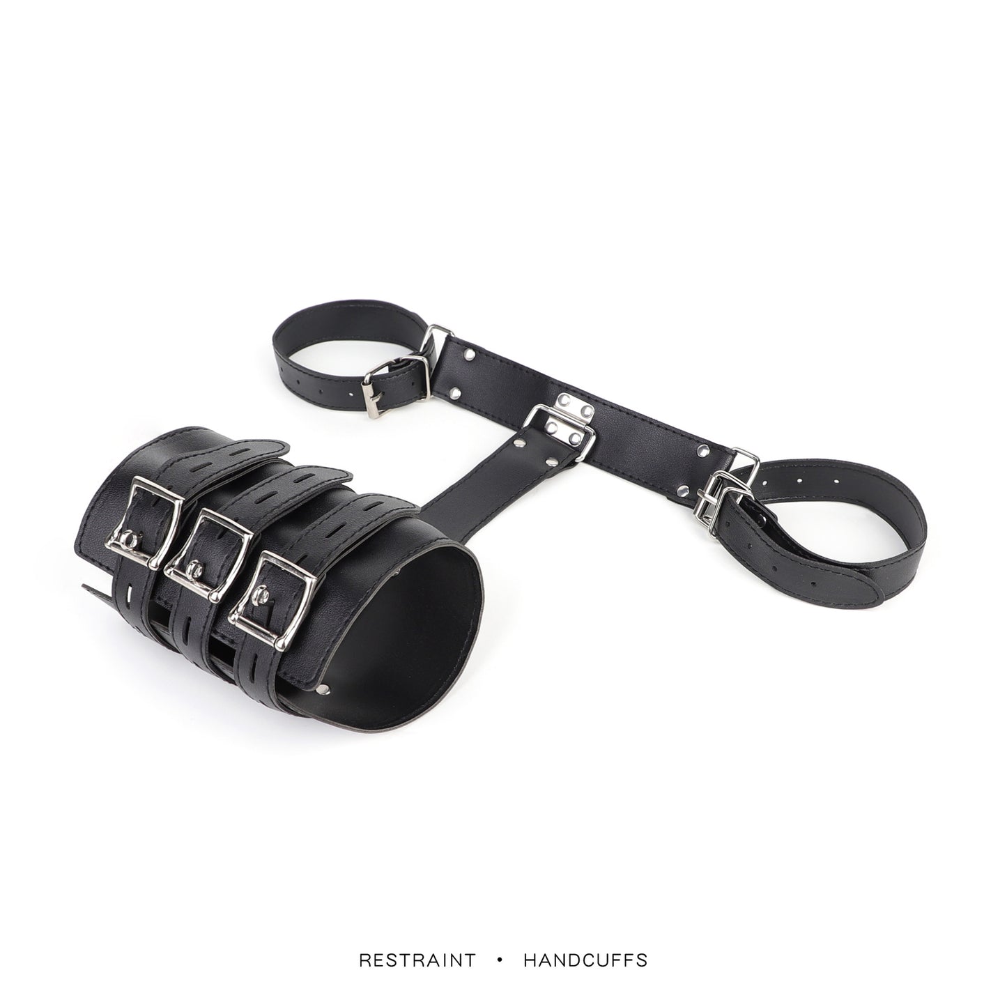 Sex Toys SM Props Binding Backhand Handcuffs Restraint Training Female Leather Handcuffs Adult Sex Products