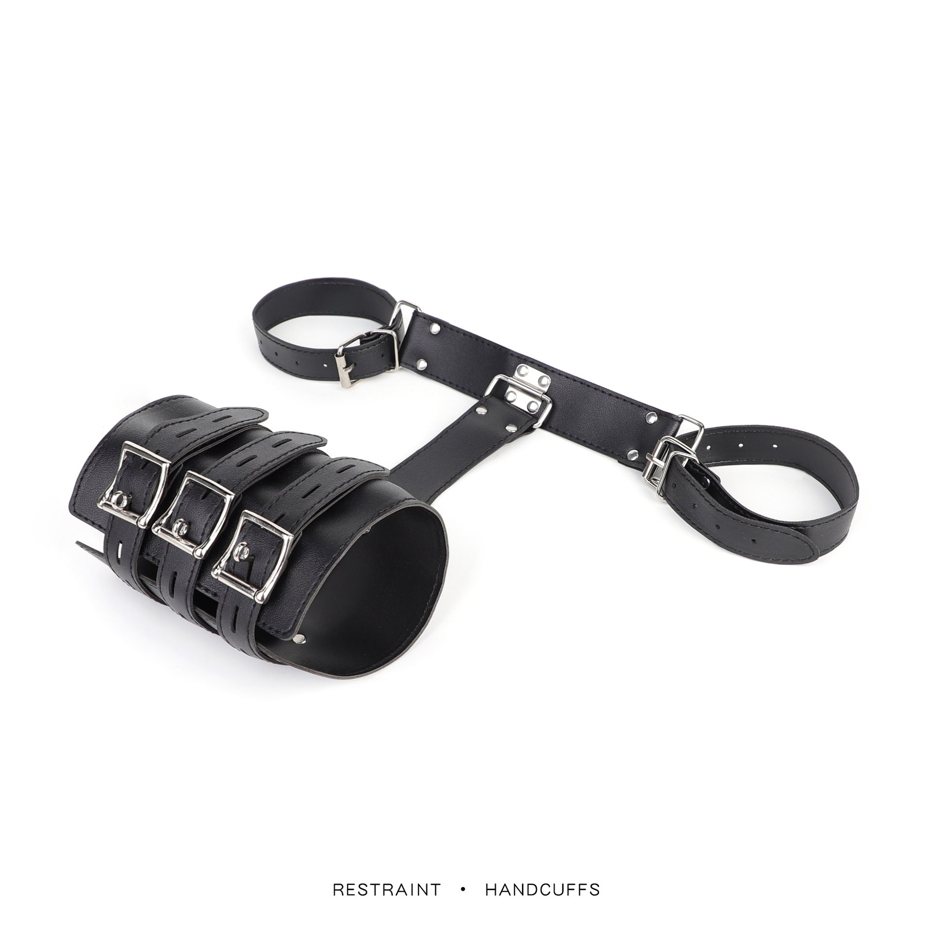 Sex Toys SM Props Binding Backhand Handcuffs Restraint Training Female Leather Handcuffs Adult Sex Products