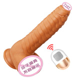 Fake Penis Realistic Telescopic Swinging Dildo Realistic Female Silicone Masturbator Vibrator Adult Sex Toys
