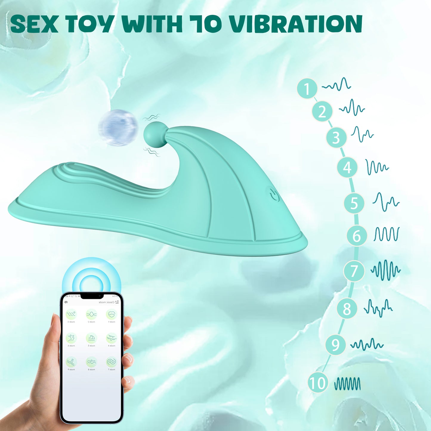 App Remote Control Female Masturbator Wearable Vibrator Adult Toys