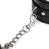 Sex Toys SM Props Back Binding Cross Buckle Plush 3-Piece Set SM Training Binding Handcuffs Footcuffs Adult
