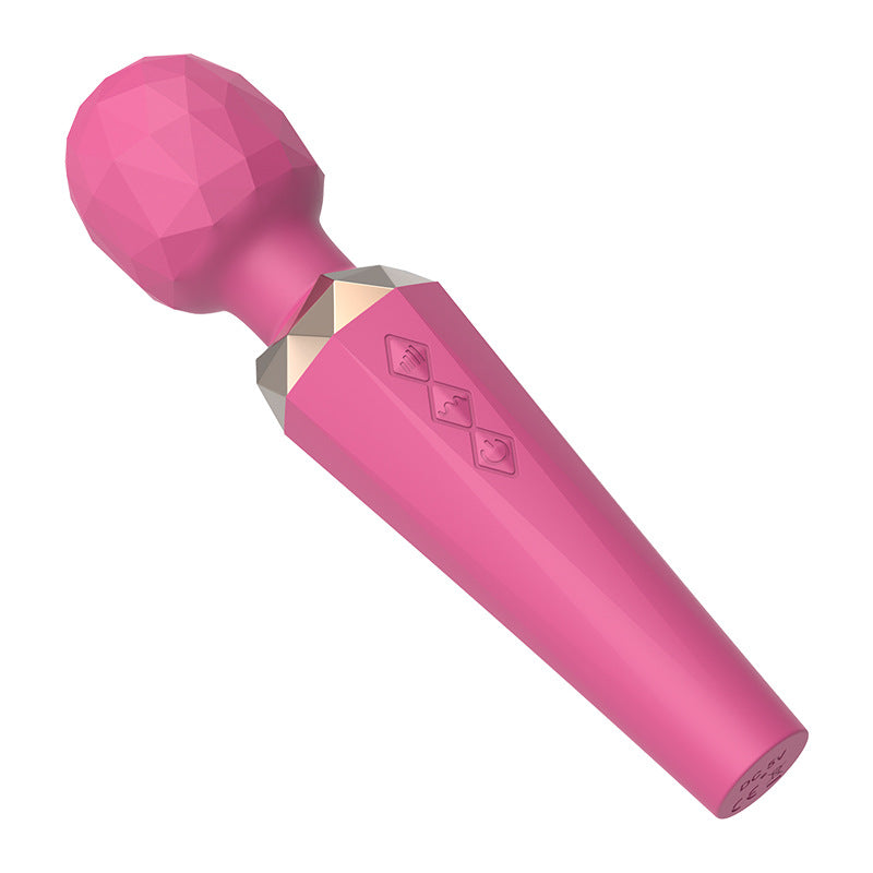 Cross-border crystal vibrator adult AV massage stick sex toys