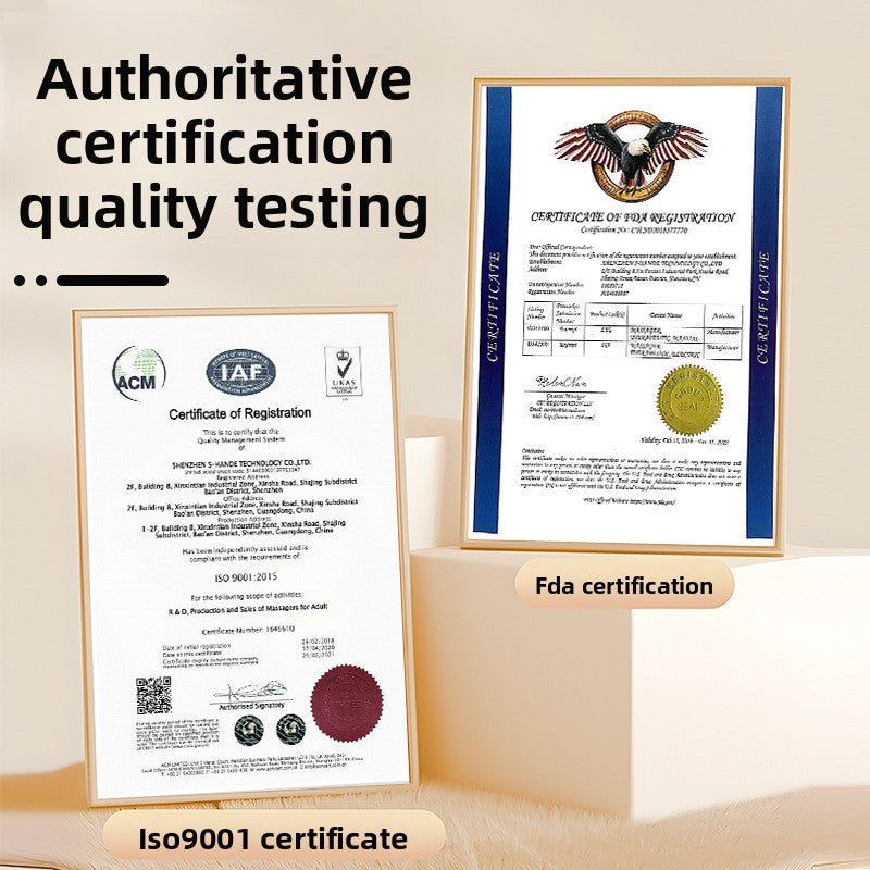 Strong Vibration Shoulder and Neck Massager Muscle Relaxation Female High Frequency Vibration Electric Full Body Meridian AV Massager