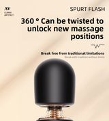 Strong Vibration Shoulder and Neck Massager Muscle Relaxation Female High Frequency Vibration Electric Full Body Meridian AV Massager