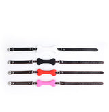 Erotic SM Props Bone Mouth Gag Humiliation Training Silicone Mouth Ball Erotic Nipple Clamps Mouth Cage Alternative Adult Products