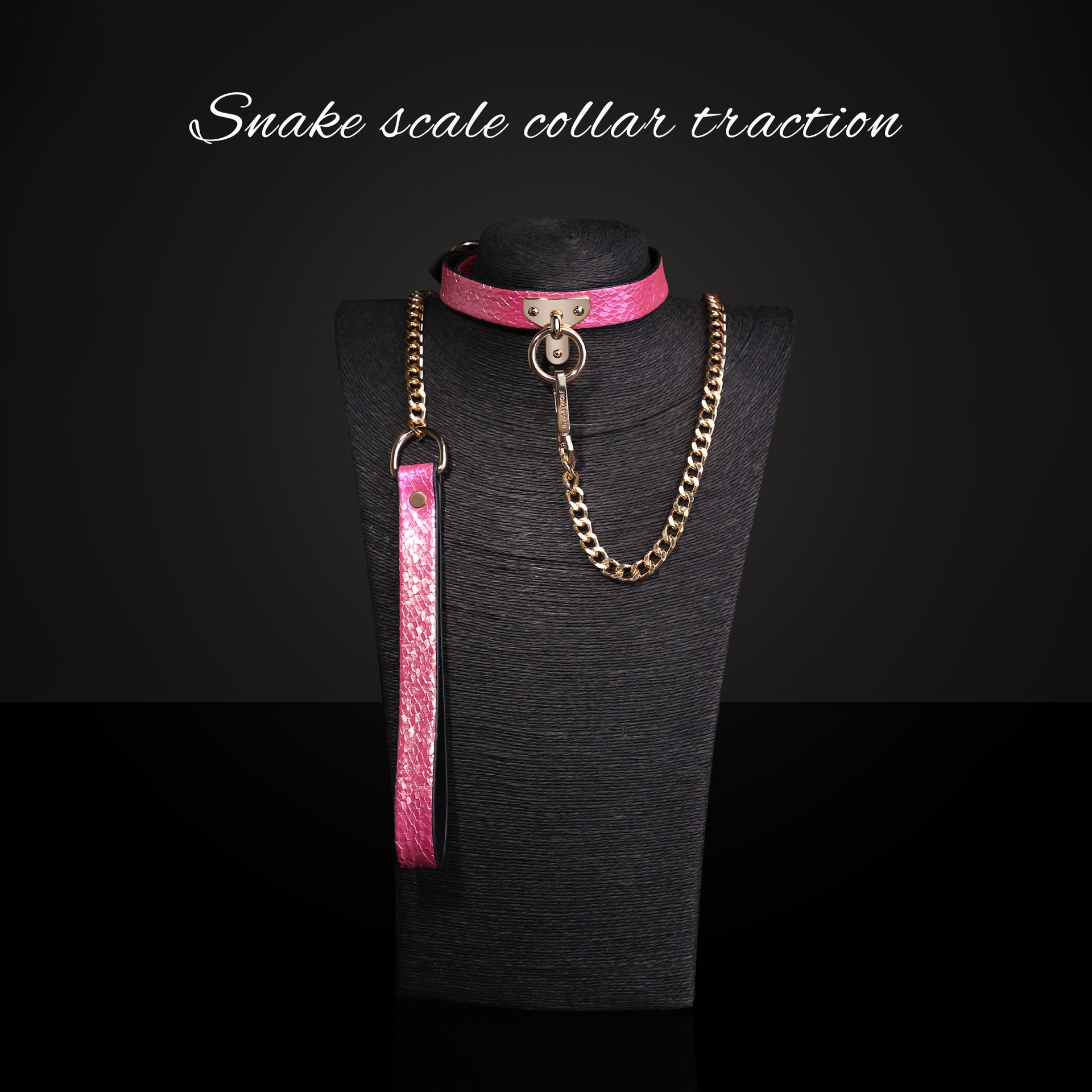 Sexy SM Props High-end Sexy Traction Collar SM Training Bondage Neck Sleeve Neck Ring Alternative Adult Products