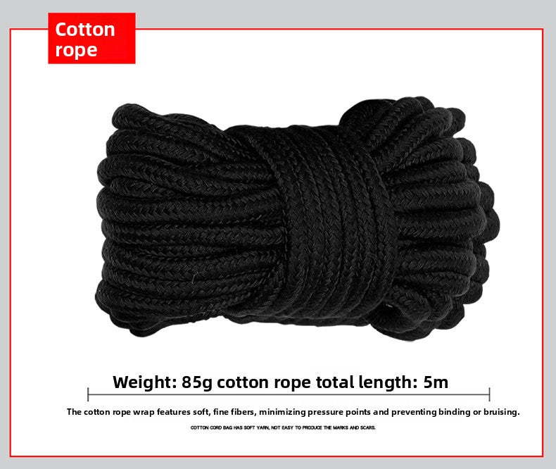 Sex Toys SM Props 10-Piece Set Binding Rope Restraints Handcuffs Training Mouth Gag Nipple Clamps Alternative Adult Sex Products