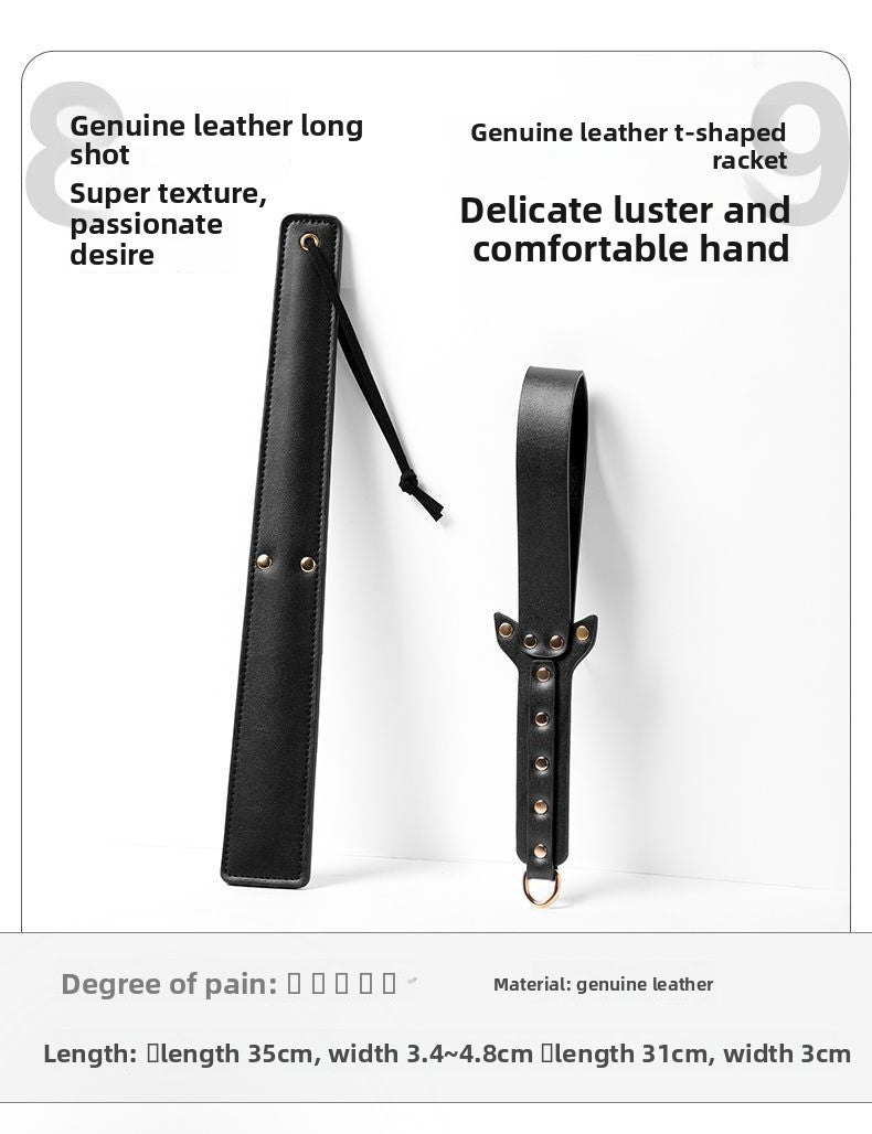 Punishment Training SM Props Acrylic Ruler Spanker Erotic Leather Spanker SP Leather Whip Pointer Alternative Adult Products