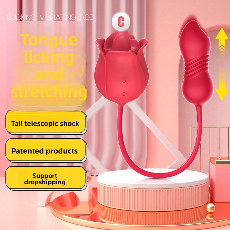 Rose Sex Toy Jumping Egg Female In Body Masturbator