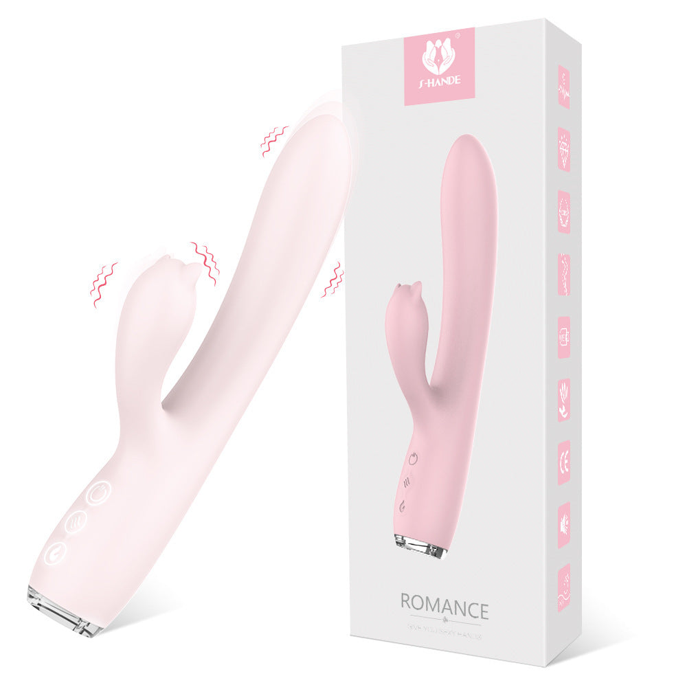 Hot-selling Heated Telescopic Vibrator Female Masturbator Adult Toy Vibrator